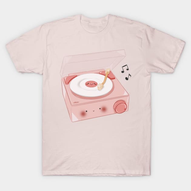 Cute music box T-Shirt by Dsanstudio